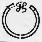 新潟にいがた（由来）「新」を中心に「ガタ」を円の形にしたものです。①新潟（にいがた）②チュウリップ③トキ④ユキツバキ